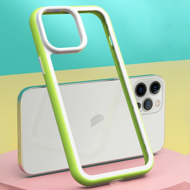 Color Frame 2 in 1 Hollow Cooling Phone Case, For iPhone 12 Pro Max, For iPhone 11