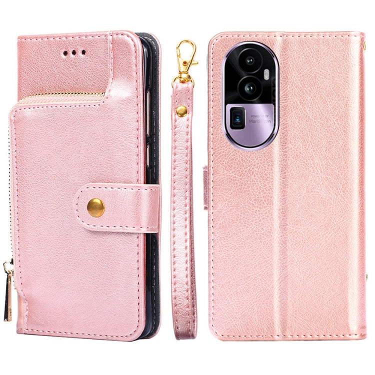 Zipper Bag Leather Phone Case, For OPPO Reno10 Pro+ 5G, For OPPO A1 5G