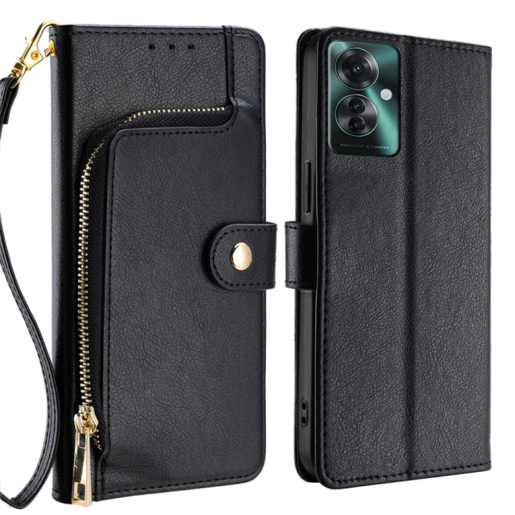 Zipper Bag Leather Phone Case, For OPPO A3 Pro 5G India, For OPPO Reno12 5G Global, For OPPO A60 4G Global, For OPPO Reno11 F 5G, For OPPO Find X7 5G, For OPPO Find X7 Ultra 5G