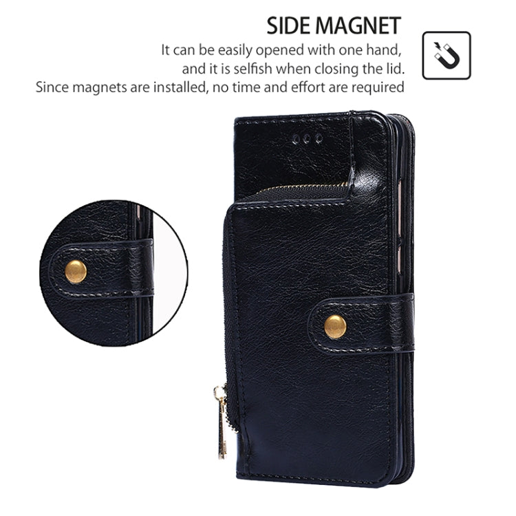 Zipper Bag Leather Phone Case, For OPPO A3 Pro 5G India, For OPPO Reno12 5G Global, For OPPO A60 4G Global, For OPPO Reno11 F 5G, For OPPO Find X7 5G, For OPPO Find X7 Ultra 5G