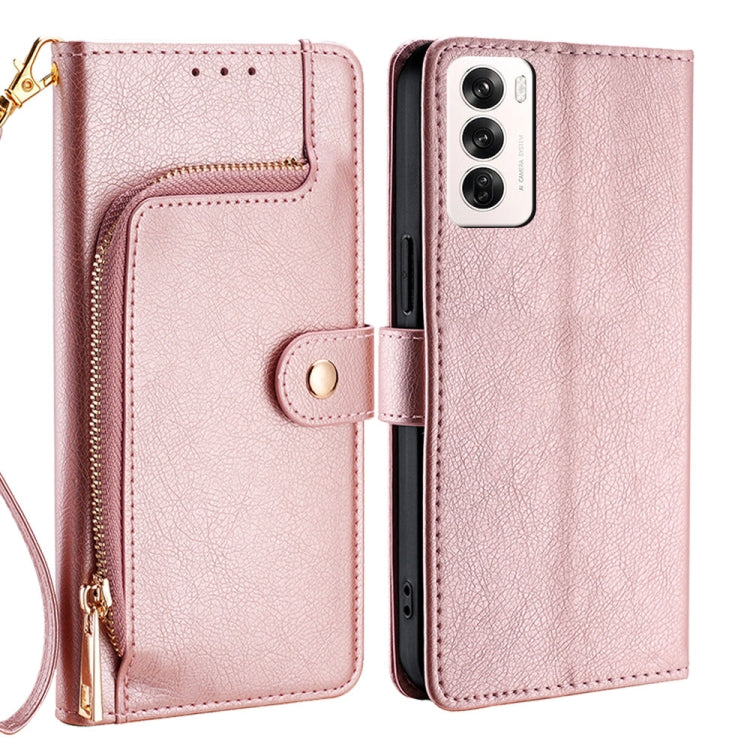 Zipper Bag Leather Phone Case, For OPPO A3 Pro 5G India, For OPPO Reno12 5G Global, For OPPO A60 4G Global, For OPPO Reno11 F 5G, For OPPO Find X7 5G, For OPPO Find X7 Ultra 5G