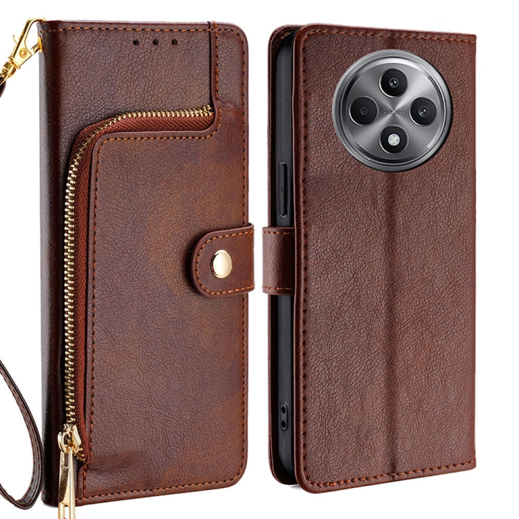 Zipper Bag Leather Phone Case, For OPPO Find X8 Ultra 5G, For OPPO F29 5G Global, For OPPO A5 Pro 5G Global, For OPPO Reno13 F 5G / 4G, For OPPO A3 5G India, For OPPO Reno12 F 5G