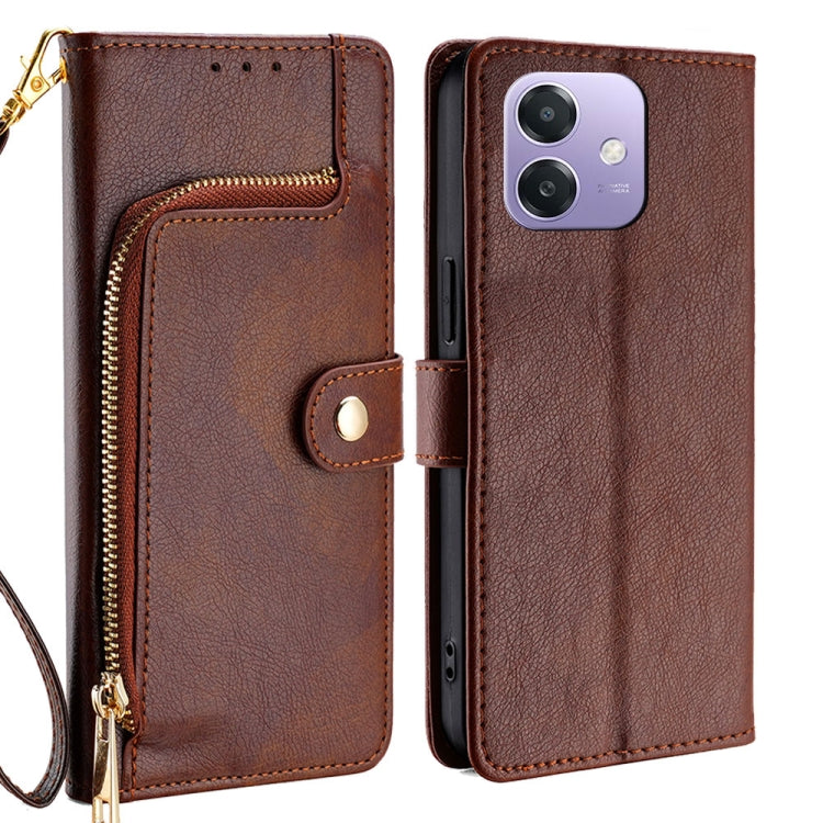 Zipper Bag Leather Phone Case, For OPPO Find X8 Ultra 5G, For OPPO F29 5G Global, For OPPO A5 Pro 5G Global, For OPPO Reno13 F 5G / 4G, For OPPO A3 5G India, For OPPO Reno12 F 5G