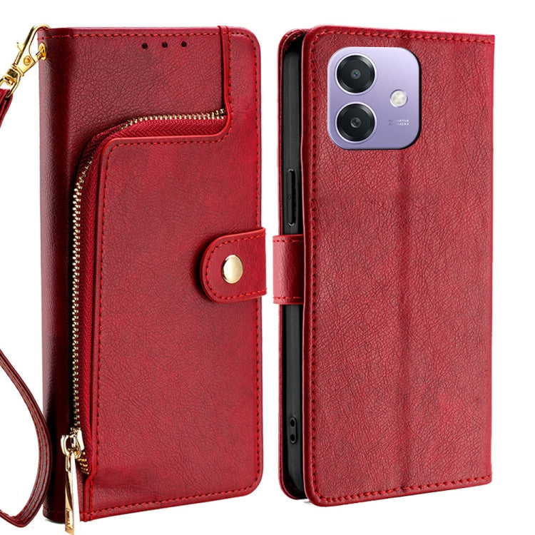 Zipper Bag Leather Phone Case, For OPPO Find X8 Ultra 5G, For OPPO F29 5G Global, For OPPO A5 Pro 5G Global, For OPPO Reno13 F 5G / 4G, For OPPO A3 5G India, For OPPO Reno12 F 5G