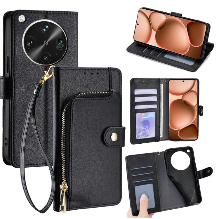 Zipper Bag Leather Phone Case, For OPPO Find X8 Ultra 5G, For OPPO F29 5G Global, For OPPO A5 Pro 5G Global, For OPPO Reno13 F 5G / 4G, For OPPO A3 5G India, For OPPO Reno12 F 5G