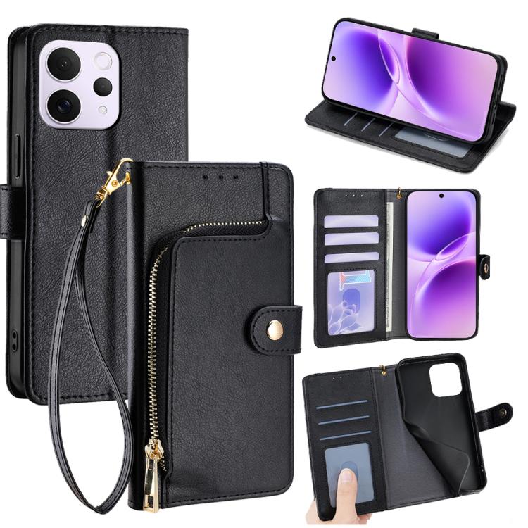 Zipper Bag Leather Phone Case, For vivo S50 Pro mini 5G, For vivo S50 5G, For vivo X300 Pro 5G, For vivo X300 5G, For vivo Y31 5G 2025, For vivo V60 Lite 5G Global