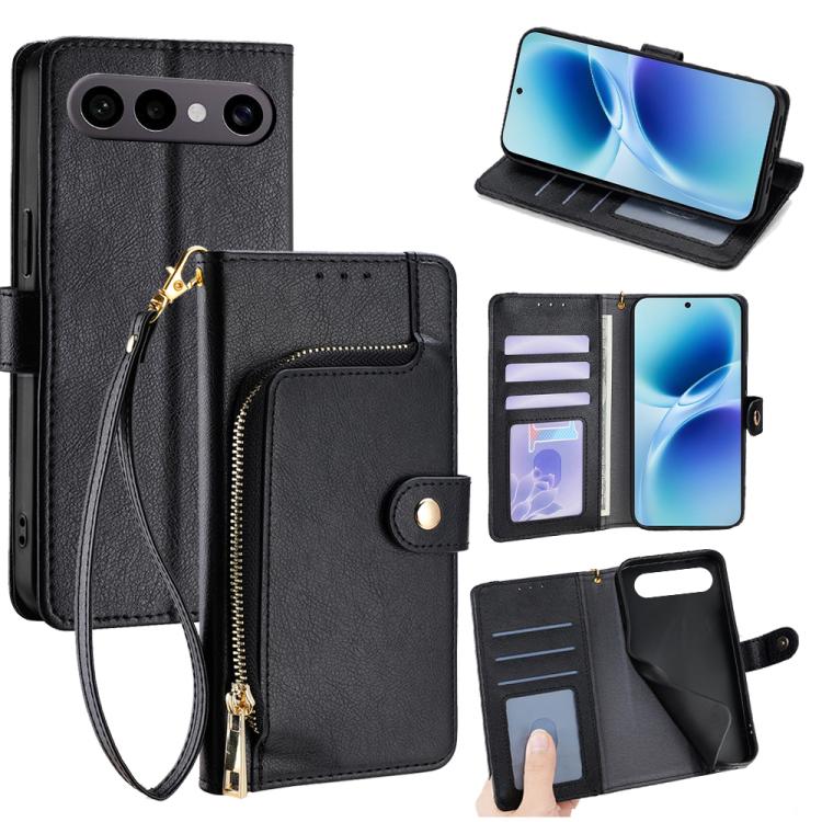 Zipper Bag Leather Phone Case, For vivo S50 Pro mini 5G, For vivo S50 5G, For vivo X300 Pro 5G, For vivo X300 5G, For vivo Y31 5G 2025, For vivo V60 Lite 5G Global
