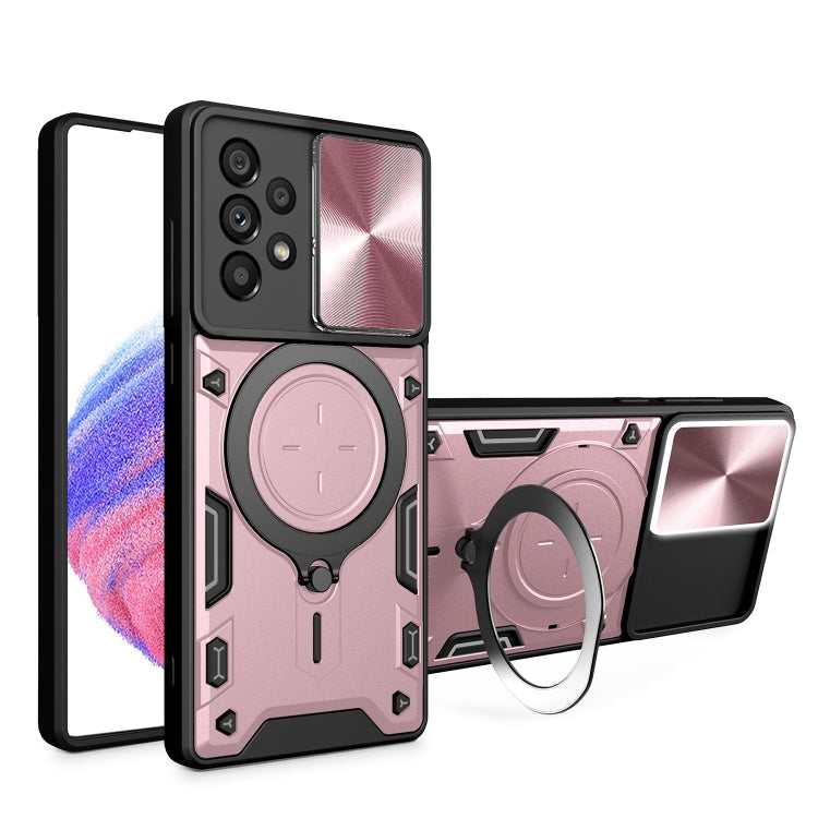 CD Texture Sliding Camshield Magnetic Holder Phone Case, For Samsung Galaxy S22 5G, For Samsung Galaxy A13 5G, For Samsung Galaxy A03s, For Samsung Galaxy A53