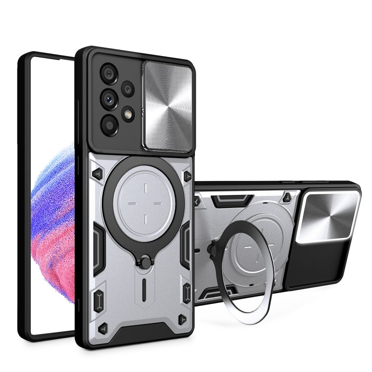 CD Texture Sliding Camshield Magnetic Holder Phone Case, For Samsung Galaxy A33 5G, For Samsung Galaxy A13 4G, For Samsung Galaxy S22 Ultra 5G, For Samsung Galaxy S22+ 5G