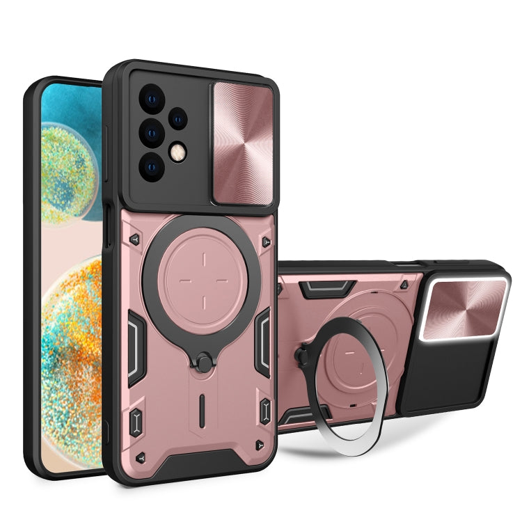 CD Texture Sliding Camshield Magnetic Holder Phone Case, For Samsung Galaxy A23 5G, For Samsung Galaxy A34 5G, For Samsung Galaxy A54 5G, For Samsung Galaxy S23 Ultra 5G