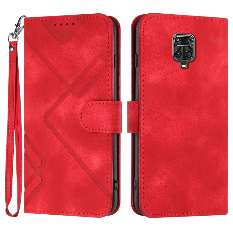 Line Pattern Skin Feel Leather Phone Case, For Xiaomi Redmi Note 9 Pro, For Xiaomi Redmi Note 8T, For Xiaomi Redmi 8, For Xiaomi Redmi Note 8