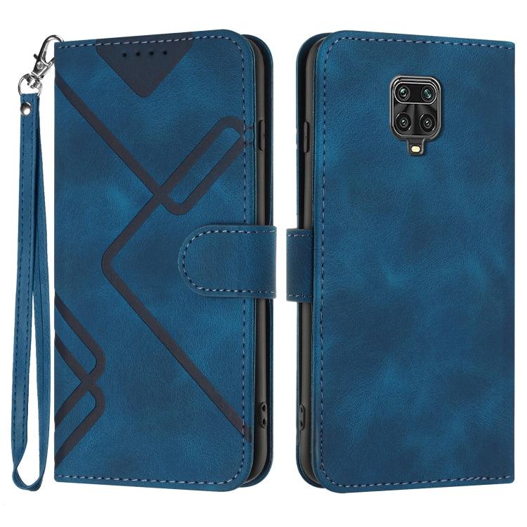 Line Pattern Skin Feel Leather Phone Case, For Xiaomi Redmi Note 9 Pro, For Xiaomi Redmi Note 8T, For Xiaomi Redmi 8, For Xiaomi Redmi Note 8