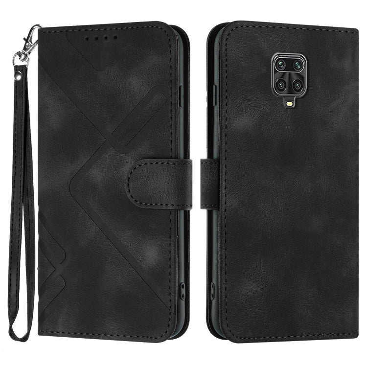 Line Pattern Skin Feel Leather Phone Case, For Xiaomi Redmi Note 9 Pro, For Xiaomi Redmi Note 8T, For Xiaomi Redmi 8, For Xiaomi Redmi Note 8