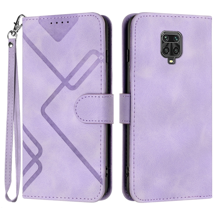 Line Pattern Skin Feel Leather Phone Case, For Xiaomi Redmi Note 9 Pro, For Xiaomi Redmi Note 8T, For Xiaomi Redmi 8, For Xiaomi Redmi Note 8