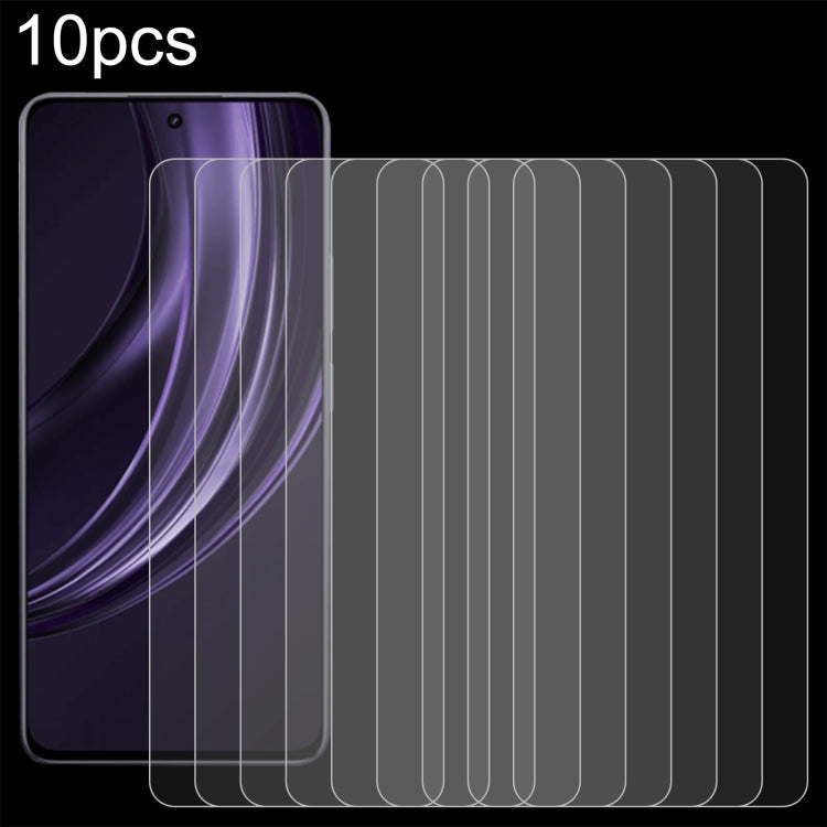 10pcs 0.26mm 9H 2.5D Tempered Glass Film, For Realme GT 7 Global, For Realme 13 4G / 13+ / C63 5G / 14x / 14, For Realme P3 Ultra 5G, For Realme Neo7, For Realme P1 Speed, For Realme C61 / C61 India / Note 60, For Realme 12+ / 12 4G, For Realme Narzo N...