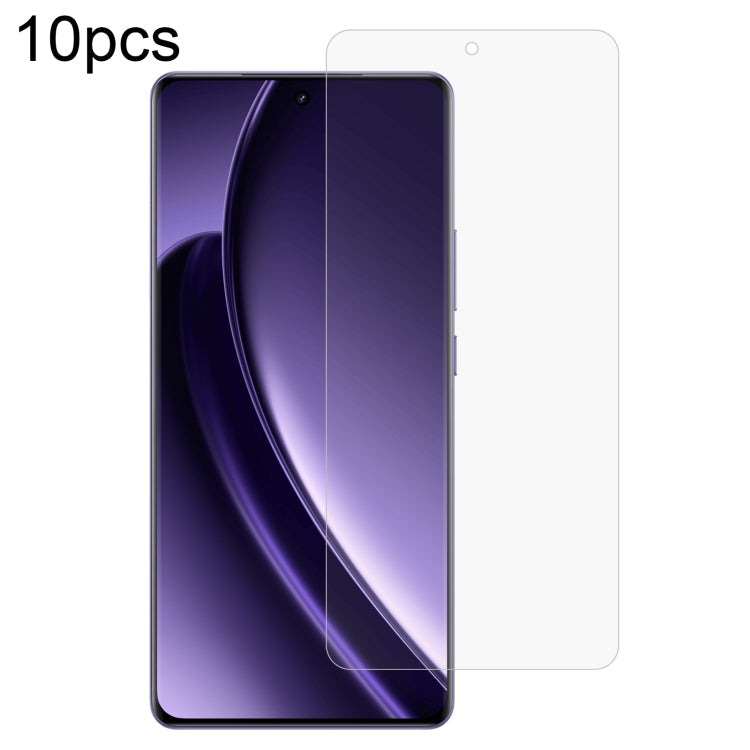 10pcs 0.26mm 9H 2.5D Tempered Glass Film, For Realme GT 7 Global, For Realme 13 4G / 13+ / C63 5G / 14x / 14, For Realme P3 Ultra 5G, For Realme Neo7, For Realme P1 Speed, For Realme C61 / C61 India / Note 60, For Realme 12+ / 12 4G, For Realme Narzo N...