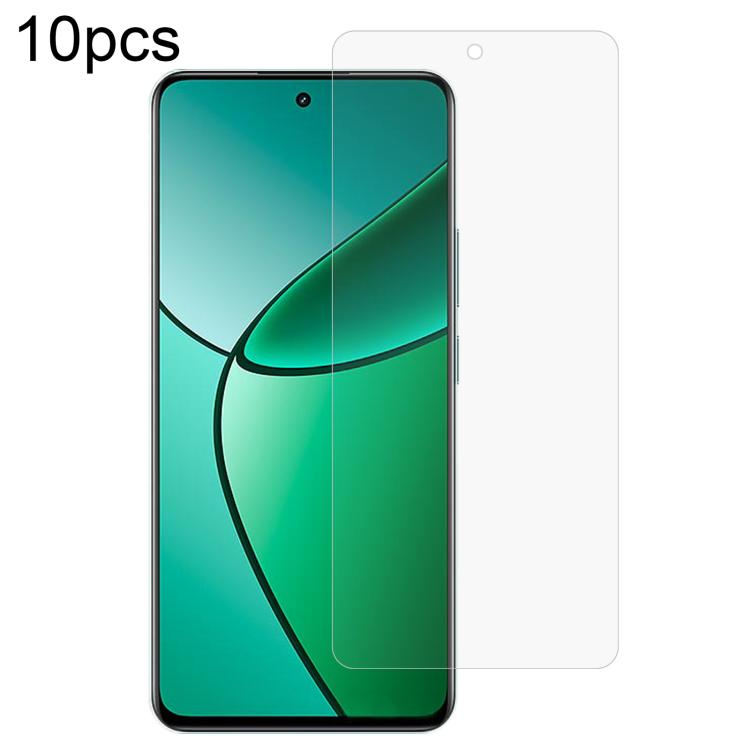 10pcs 0.26mm 9H 2.5D Tempered Glass Film, For Realme GT 7 Global, For Realme 13 4G / 13+ / C63 5G / 14x / 14, For Realme P3 Ultra 5G, For Realme Neo7, For Realme P1 Speed, For Realme C61 / C61 India / Note 60, For Realme 12+ / 12 4G, For Realme Narzo N...
