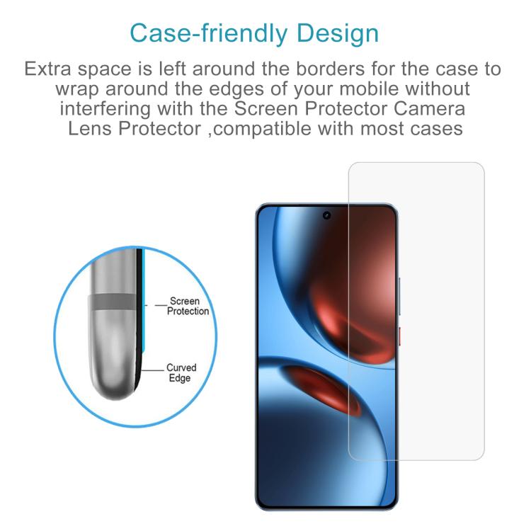 10pcs 0.26mm 9H 2.5D Tempered Glass Film, For Realme GT 7 Global, For Realme 13 4G / 13+ / C63 5G / 14x / 14, For Realme P3 Ultra 5G, For Realme Neo7, For Realme P1 Speed, For Realme C61 / C61 India / Note 60, For Realme 12+ / 12 4G, For Realme Narzo N...