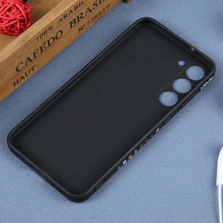Astronaut Pattern Silicone Straight Edge Phone Case, For Samsung Galaxy S21 5G, For Samsung Galaxy S21+ 5G, For Samsung Galaxy S21 FE 5G