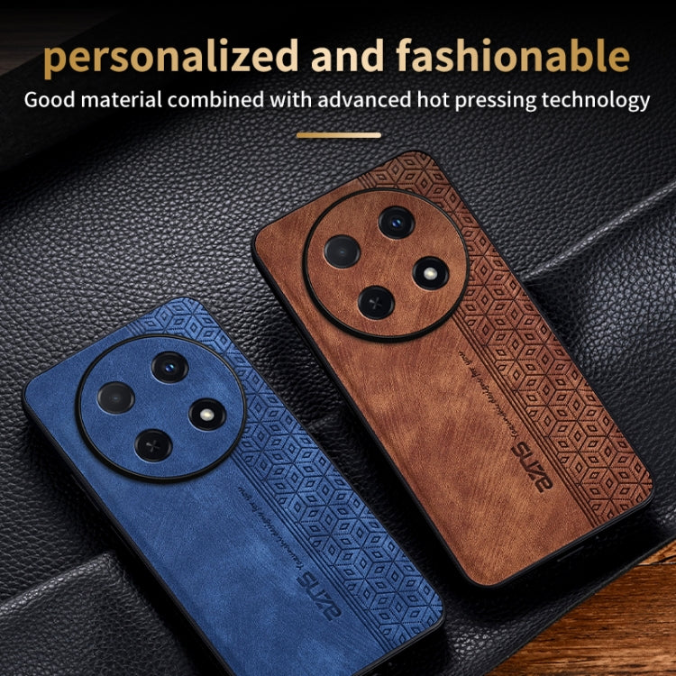 For Huawei Enjoy 70 pro AZNS 3D Embossed Skin Feel Phone Case(Dark Green)