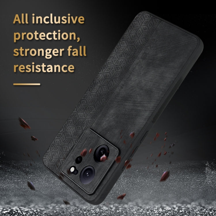 For Xiaomi 13T / 13T Pro / Redmi K60 Ultra AZNS 3D Embossed Skin Feel Phone Case(Dark Green)