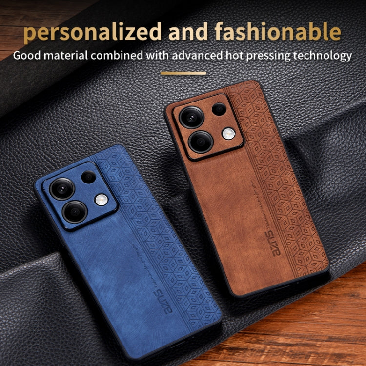 For Xiaomi Redmi Note 13 Pro 5G AZNS 3D Embossed Skin Feel Phone Case(Black)