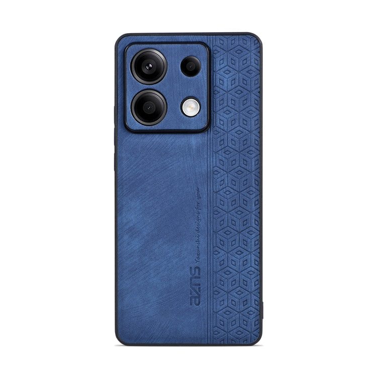 For Xiaomi Redmi Note 13 Pro 5G AZNS 3D Embossed Skin Feel Phone Case(Sapphire Blue)