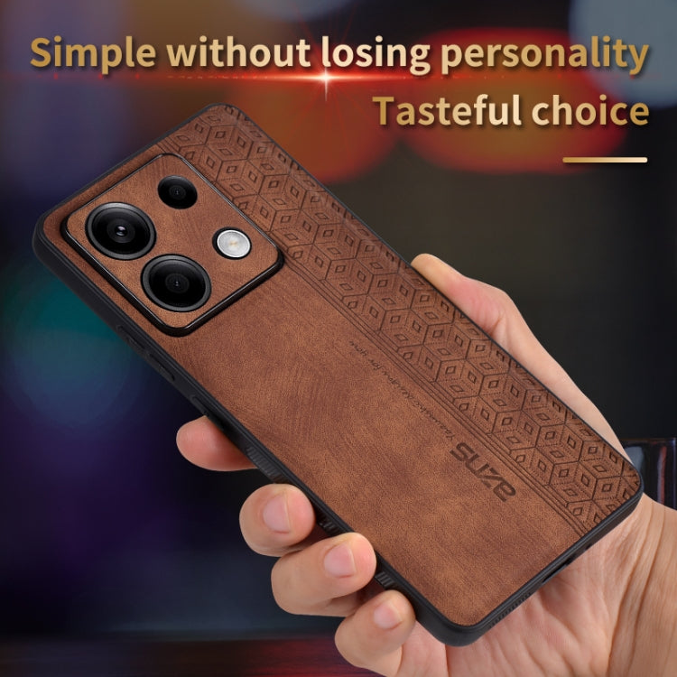 For Xiaomi Redmi Note 13 Pro 5G AZNS 3D Embossed Skin Feel Phone Case(Sapphire Blue)