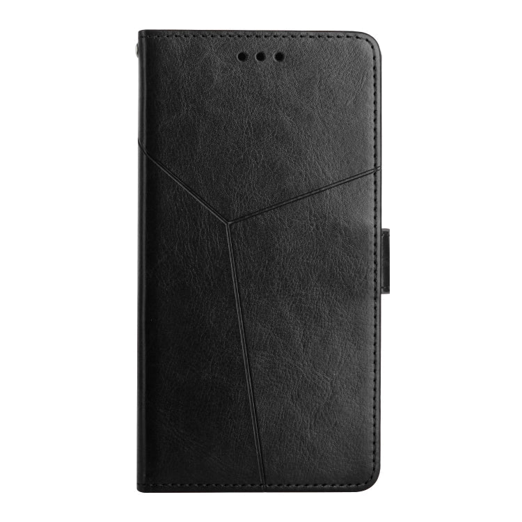 HT01 Y-shaped Pattern Flip Leather Phone Case, For vivo Y22 4G Global / Y35 4G Global