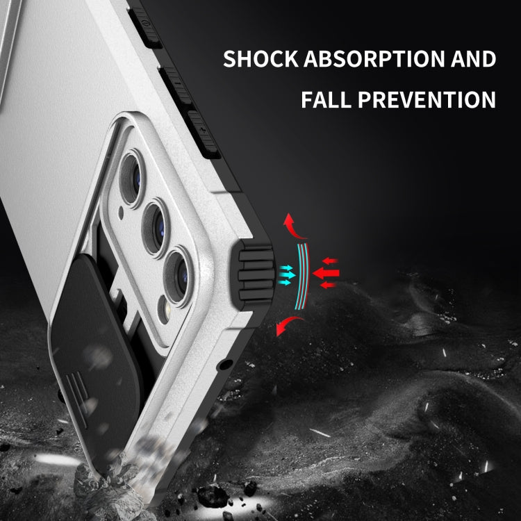 Stereoscopic Holder Sliding Camshield Phone Case, For Samsung Galaxy S20 FE, For Samsung Galaxy A23 4G, For Samsung Galaxy S22+ 5G