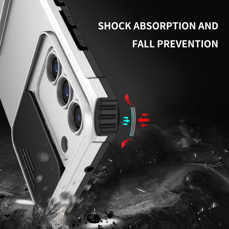 Stereoscopic Holder Sliding Camshield Phone Case, For Samsung Galaxy S22 5G, For Samsung Galaxy A52 5G, For Samsung Galaxy A05