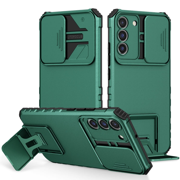 Stereoscopic Holder Sliding Camshield Phone Case, For Samsung Galaxy S20 FE, For Samsung Galaxy A23 4G, For Samsung Galaxy S22+ 5G