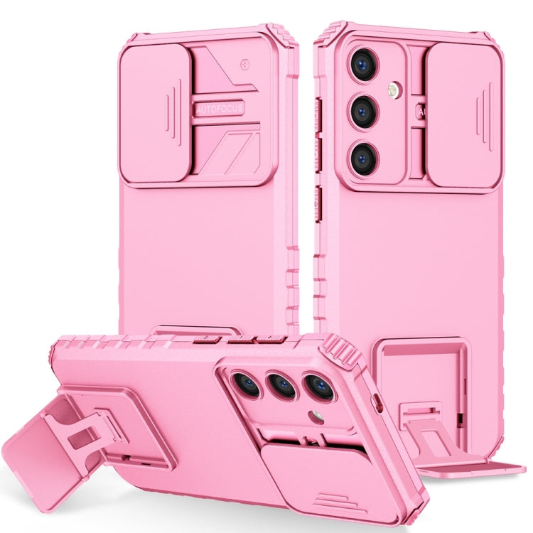 Stereoscopic Holder Sliding Camshield Phone Case, For Samsung Galaxy S24+ 5G, For Samsung Galaxy S24 Ultra 5G