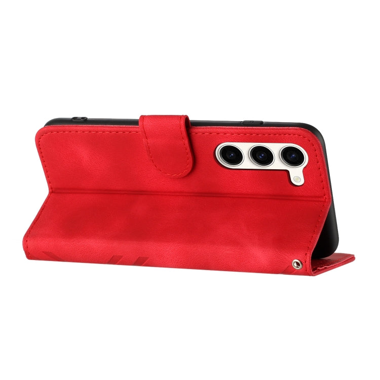 Line Pattern Skin Feel Leather Phone Case, For Samsung Galaxy S23+ 5G, For Samsung Galaxy S23 5G, For Samsung Galaxy A14 5G, For Samsung Galaxy M13 India / F13