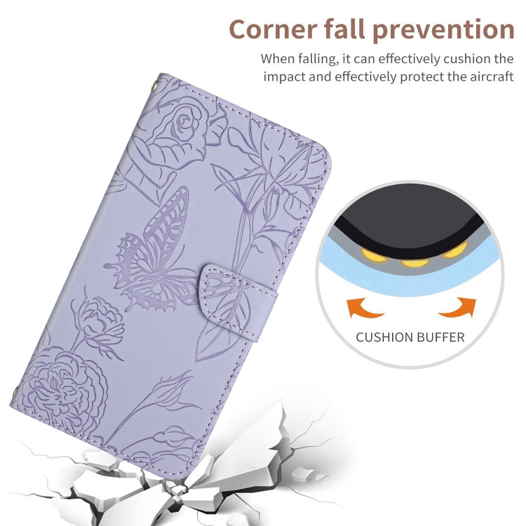 HT03 Skin Feel Butterfly Embossed Flip Leather Phone Case, For vivo Y02S Global / Y16 4G Global, For vivo Y77 5G Global / Y22S 4G Global, For vivo Y77E 5G, For vivo Y75 5G Global