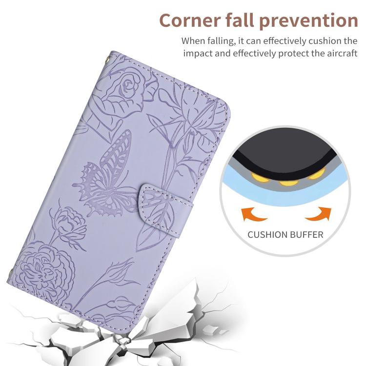 HT03 Skin Feel Butterfly Embossed Flip Leather Phone Case, For vivo Y39 5G Global, For vivo V50 Lite 5G, For vivo Y04 4G / Y29s 5G, For vivo Y29 4G Global