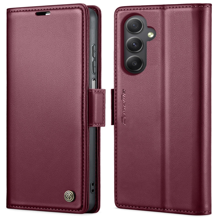 CaseMe 023 Butterfly Buckle Litchi Texture RFID Anti-theft Leather Phone Case, For Samsung Galaxy S23 FE 5G, For Samsung Galaxy A24 4G, For Samsung Galaxy A14 4G/5G, For Samsung Galaxy A34 5G