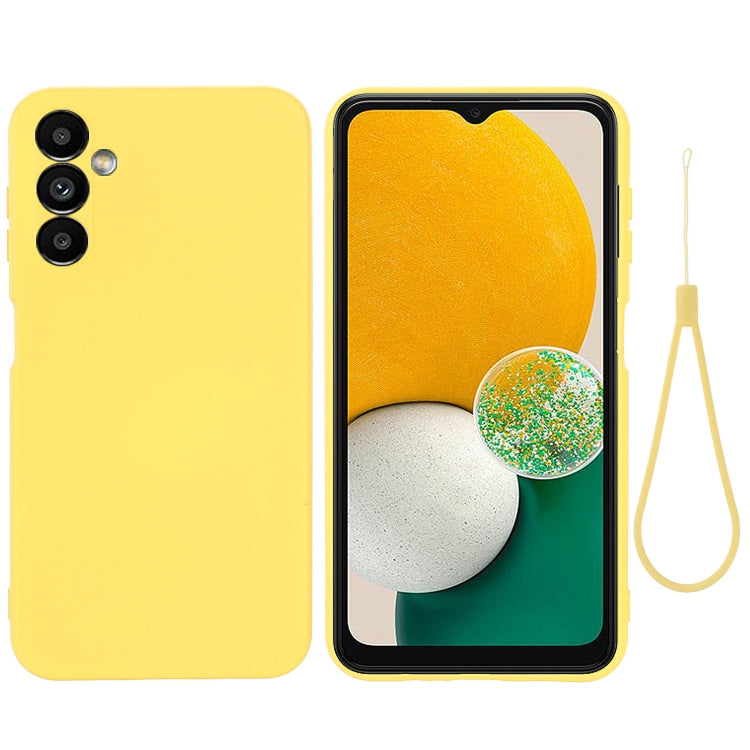 Pure Color Liquid Silicone Shockproof Phone Case, For Samsung Galaxy A25 5G, For Samsung Galaxy M54 5G / F54 5G, For Samsung Galaxy F14 5G