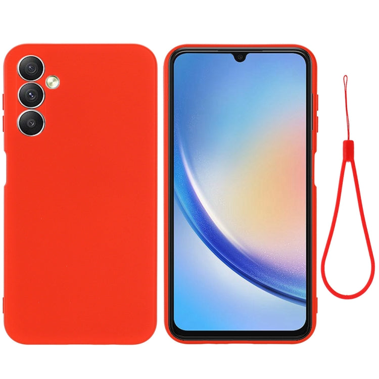 Pure Color Liquid Silicone Shockproof Phone Case, For Samsung Galaxy A25 5G, For Samsung Galaxy M54 5G / F54 5G, For Samsung Galaxy F14 5G