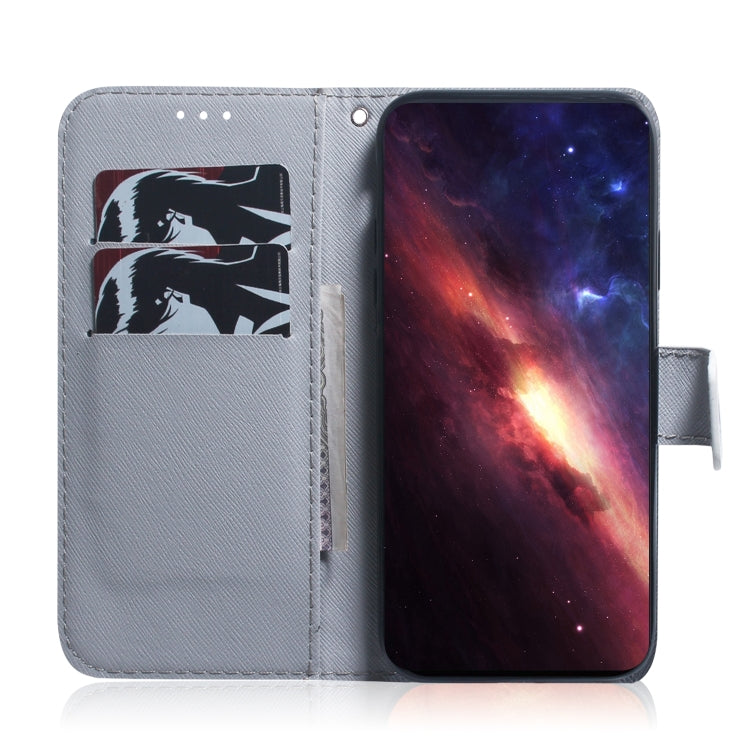 Coloured Drawing Flip Leather Phone Case, For Tecno Spark 20 Pro+ 4G, For Tecno Spark 20 Pro