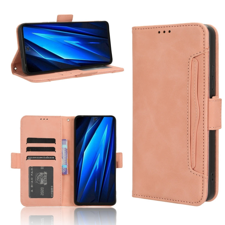 Skin Feel Calf Texture Card Slots Leather Phone Case, For Tecno Camon 20 Premier 5G, For Tecno Camon 20 Pro 5G, For Tecno Camon 20 Pro