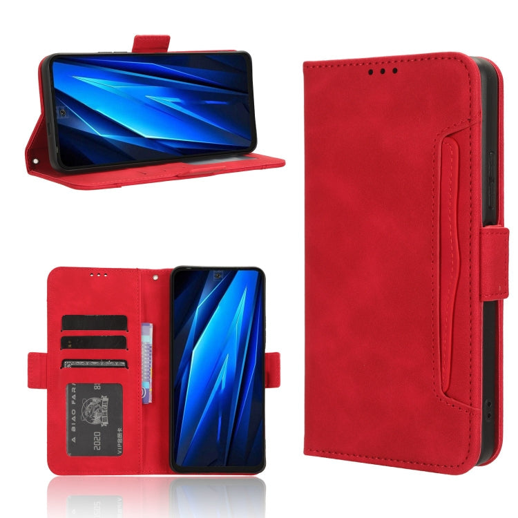 Skin Feel Calf Texture Card Slots Leather Phone Case, For Tecno Camon 20 Premier 5G, For Tecno Camon 20 Pro 5G, For Tecno Camon 20 Pro