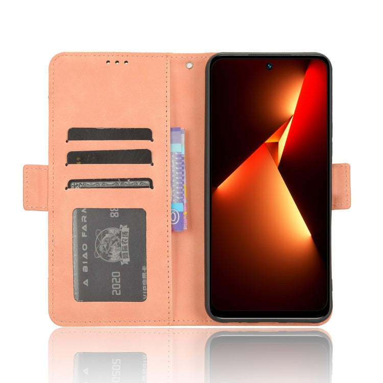 Skin Feel Calf Texture Card Slots Leather Phone Case, For Tecno Camon 20 Premier 5G, For Tecno Camon 20 Pro 5G, For Tecno Camon 20 Pro