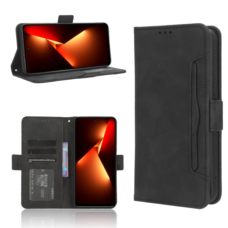 Skin Feel Calf Texture Card Slots Leather Phone Case, For Tecno Camon 20 Premier 5G, For Tecno Camon 20 Pro 5G, For Tecno Camon 20 Pro