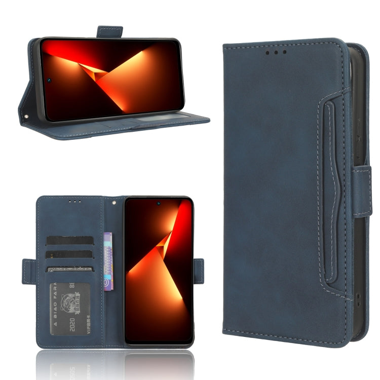 Skin Feel Calf Texture Card Slots Leather Phone Case, For Tecno Camon 20 Premier 5G, For Tecno Camon 20 Pro 5G, For Tecno Camon 20 Pro