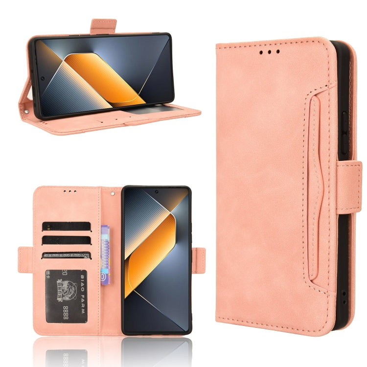 Skin Feel Calf Texture Card Slots Leather Phone Case, For Tecno Pova 6 4G, For Tecno Camon 30 Pro 5G, For Tecno Camon 30 5G / 4G, For Tecno Pova 6 Pro 5G