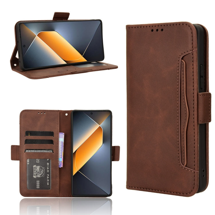 Skin Feel Calf Texture Card Slots Leather Phone Case, For Tecno Pova 6 4G, For Tecno Camon 30 Pro 5G, For Tecno Camon 30 5G / 4G, For Tecno Pova 6 Pro 5G