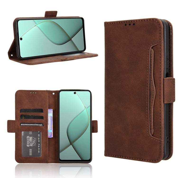Skin Feel Calf Texture Card Slots Leather Phone Case, For Tecno Spark 30C 4G, For Tecno Spark 20 Pro 5G, For Tecno Camon 30 Premier 5G, For Tecno Pova 6 Neo 4G