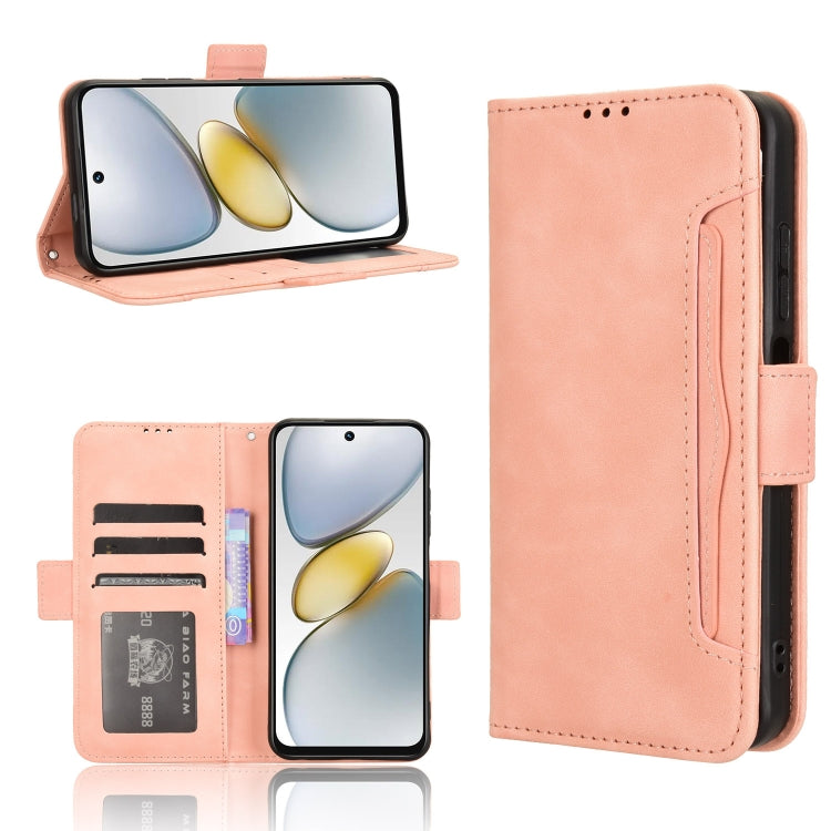 Skin Feel Calf Texture Card Slots Leather Phone Case, For Tecno Pova 6 Neo 5G / Spark 30 5G, For Tecno Spark 30 Pro 4G, For Tecno Spark 30 4G, For Tecno Spark Go 1 / Pop 9 / Spark Go 2025