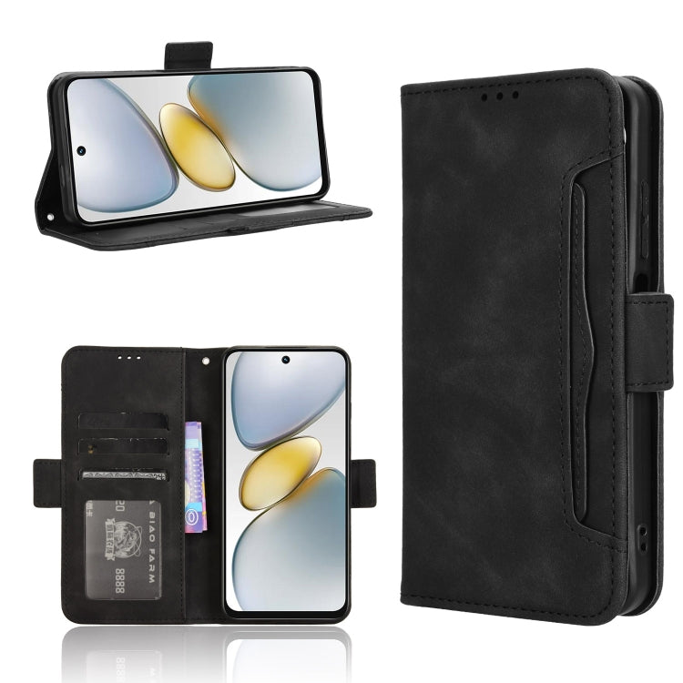 Skin Feel Calf Texture Card Slots Leather Phone Case, For Tecno Pova 6 Neo 5G / Spark 30 5G, For Tecno Spark 30 Pro 4G, For Tecno Spark 30 4G, For Tecno Spark Go 1 / Pop 9 / Spark Go 2025